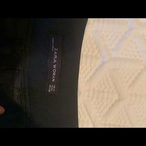 Sara skirt size Medium with black polka dots